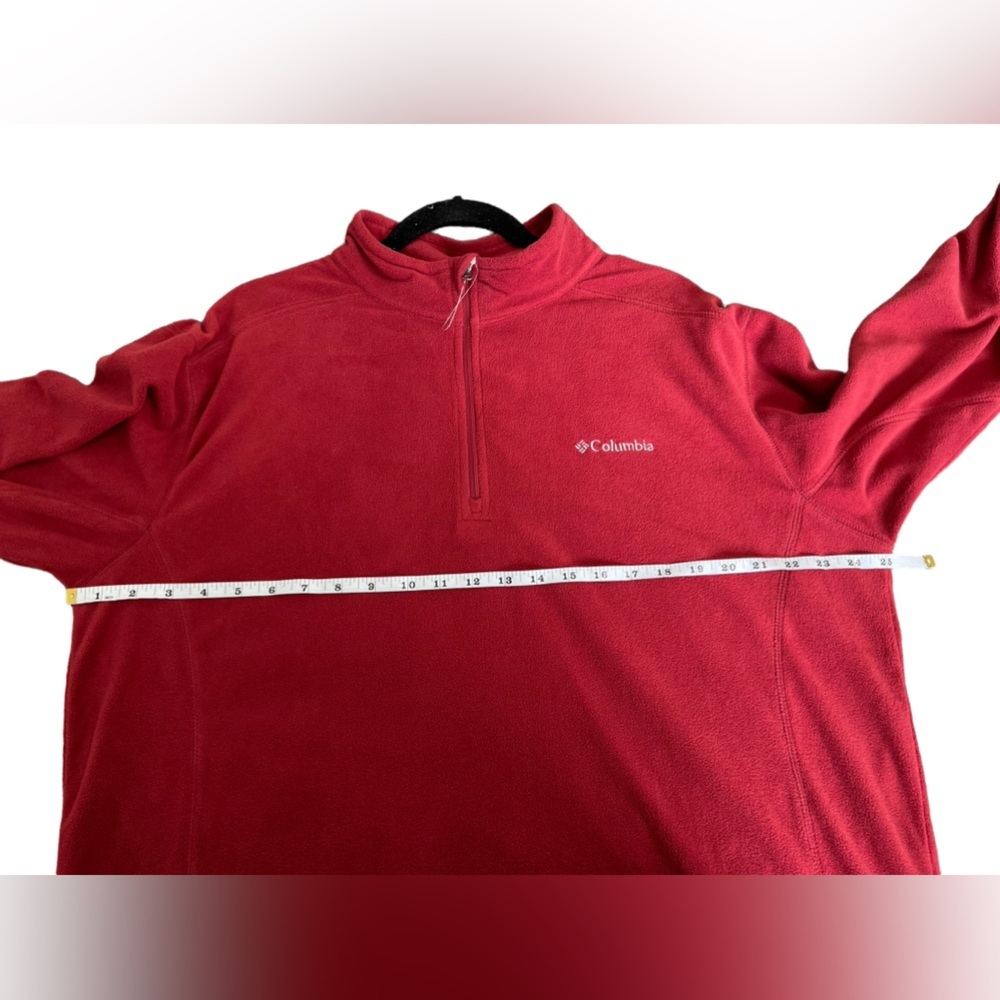 COLUMBIA Klamath Range II Half Zip Light Weight Fleece - Size XL - Picture 3 of 9